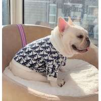 fashion clothes dog clothes Bulldog Corgi Schnauzer autumn winter warm black letter pet sweater