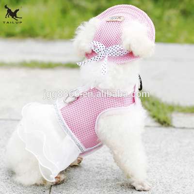 2019 Amazon Best Selling 3-in-1Pet Clothes Pet Dog Harness Dress