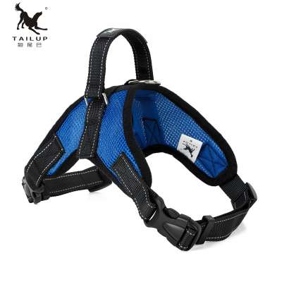 TAILUP XXL CAMO METAL PADDED PET DOG HARNESS