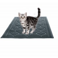 Non-slip PVC Cat Litter Mat X-Large Dog Food Feeding Mat for Pet Placemat