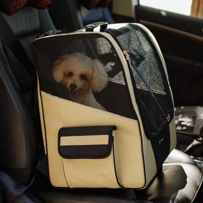 Factory Direct Sale Pet Booster Seat Multi-functional Pet Carrying Bag Car Seat Design